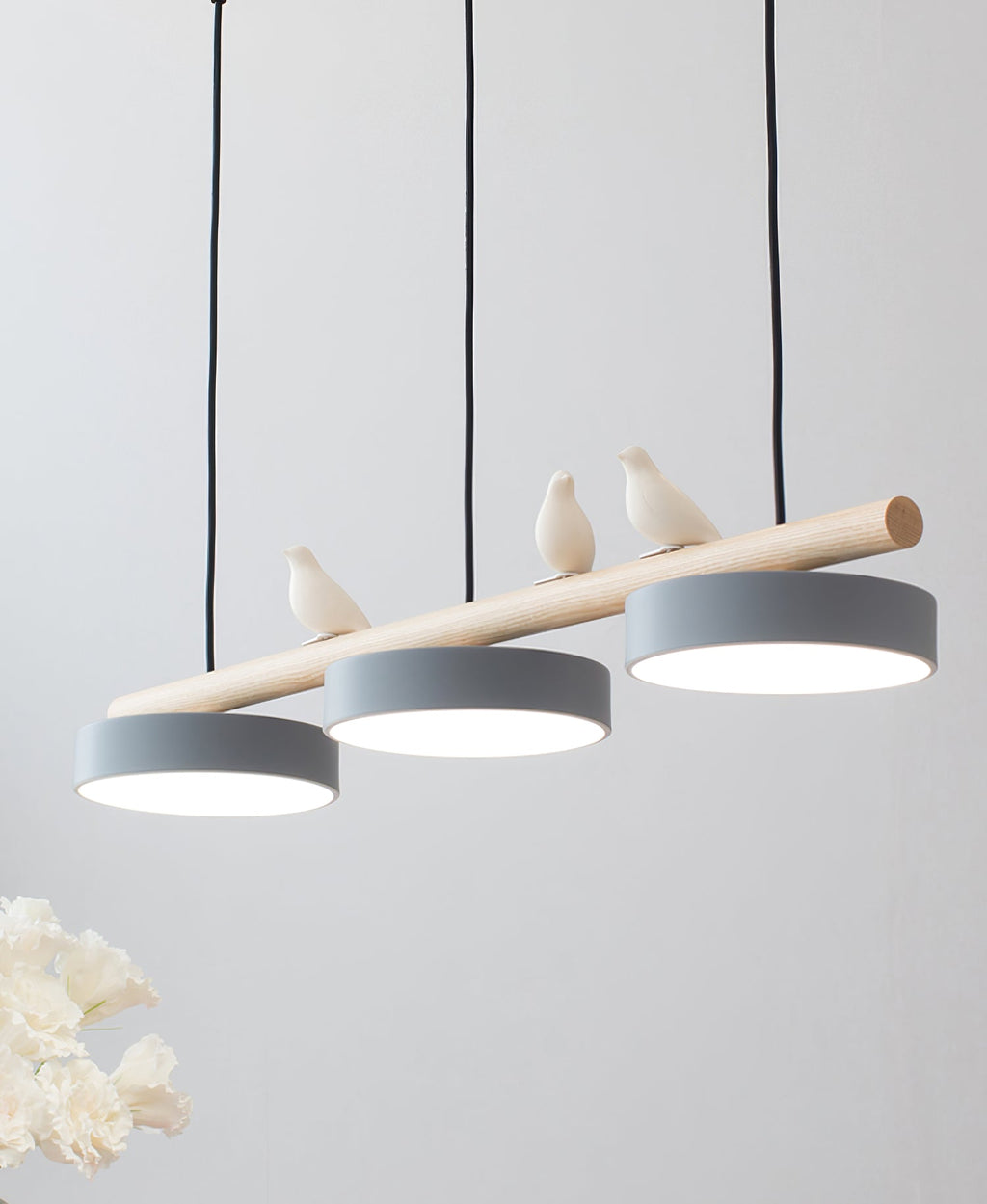 Calyra | Lampada a sospensione artistica a forma di uccello con design scultoreo e illuminazione LED moderna