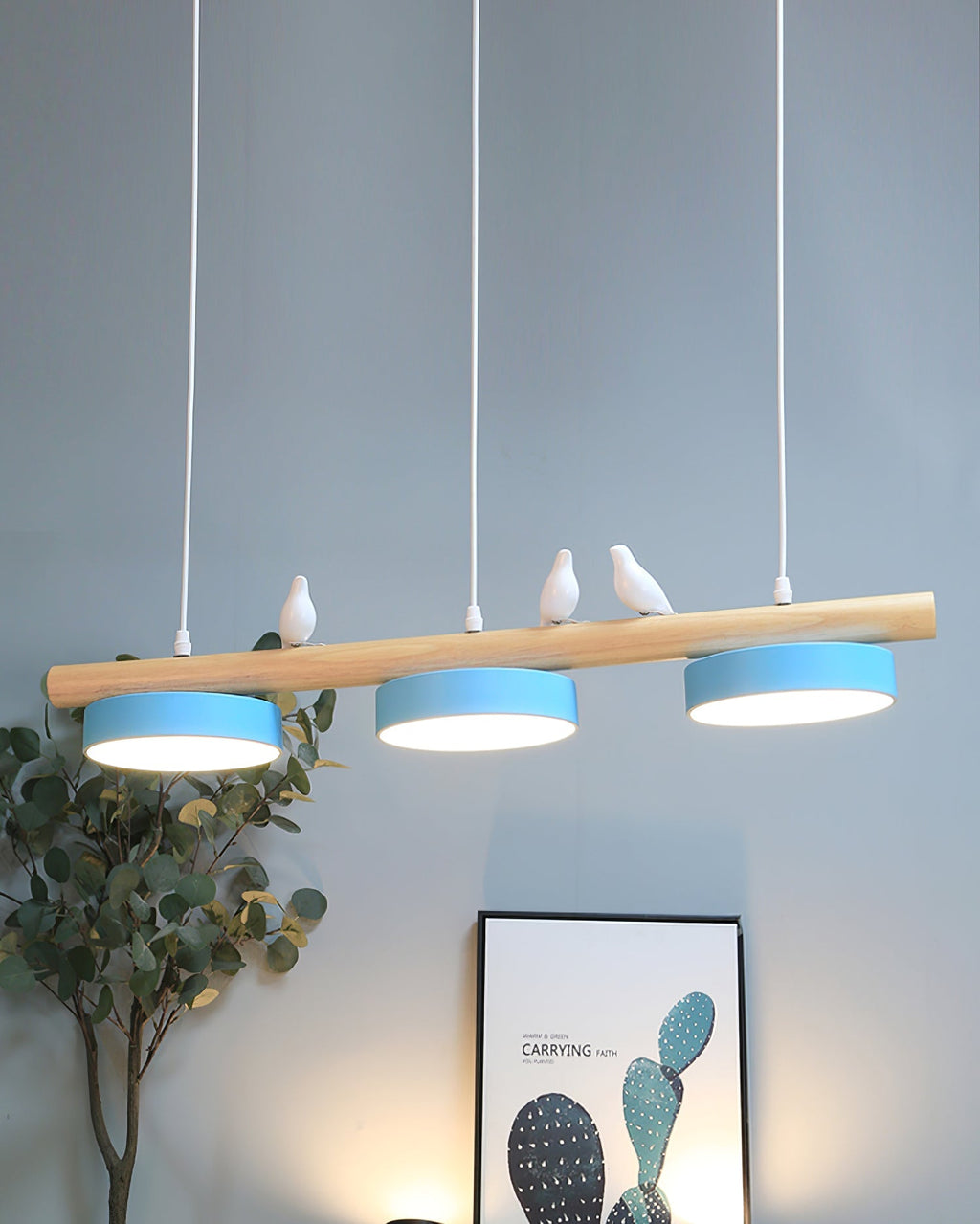 Calyra | Lampada a sospensione artistica a forma di uccello con design scultoreo e illuminazione LED moderna