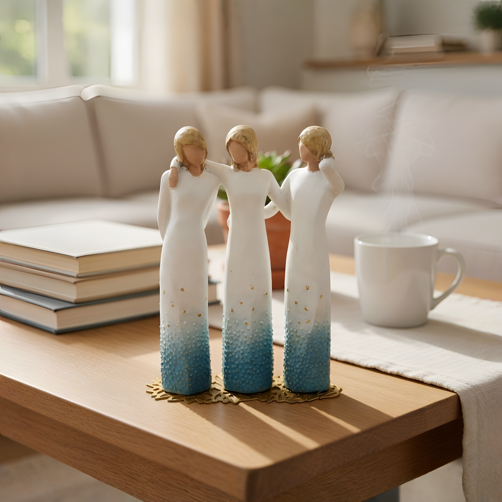 Minnie - Decorazione da tavolo in resina “Sisterhood”
