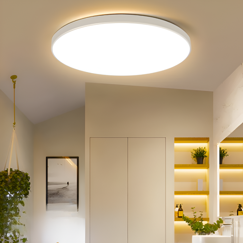 SlimCirc – Lampada da soffitto LED rotonda moderna con design ultrafine