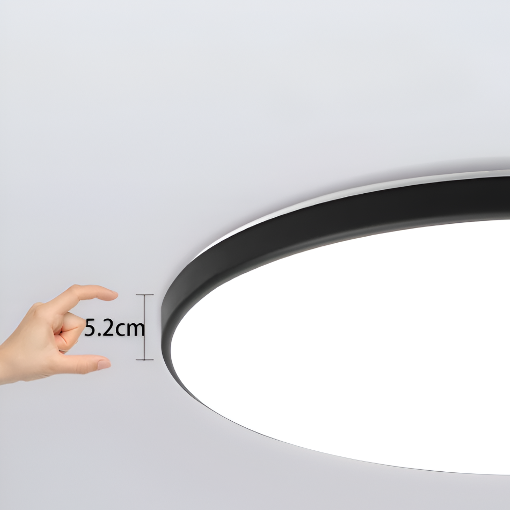 SlimCirc – Lampada da soffitto LED rotonda moderna con design ultrafine