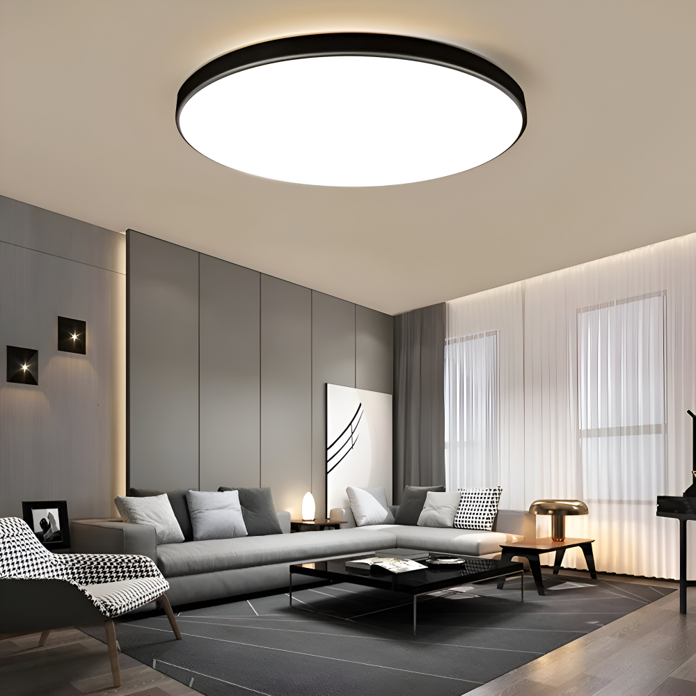 SlimCirc – Lampada da soffitto LED rotonda moderna con design ultrafine