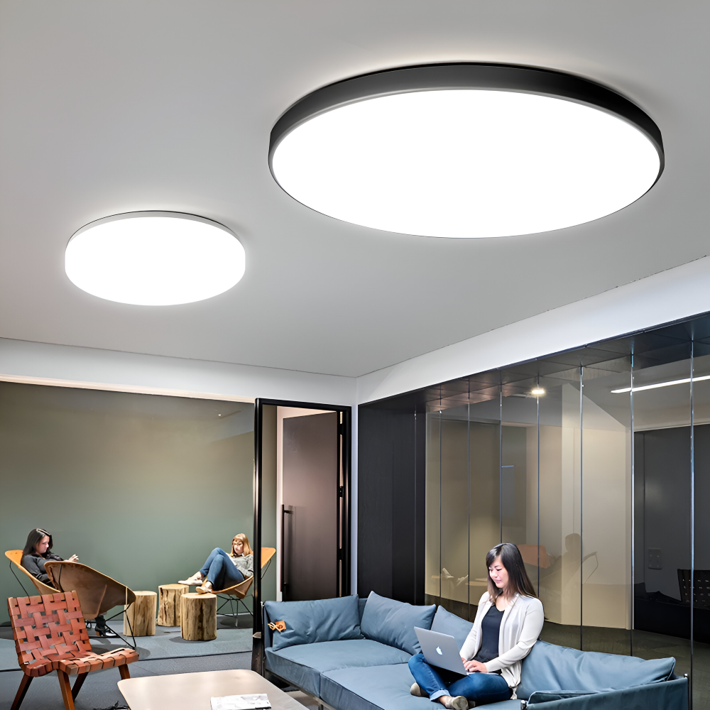 SlimCirc – Lampada da soffitto LED rotonda moderna con design ultrafine