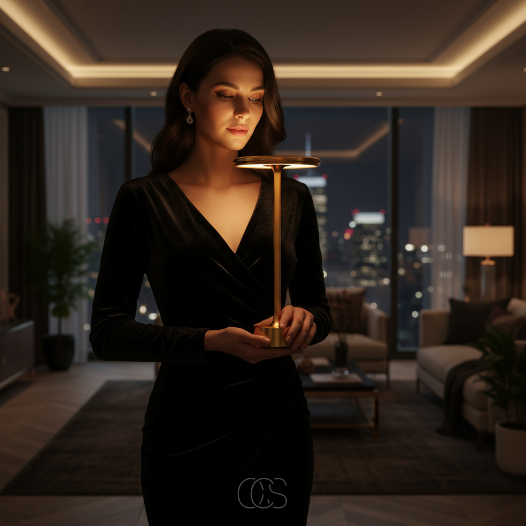 Lampada da Tavolo Wireless di Lusso - Illuminazione a LED