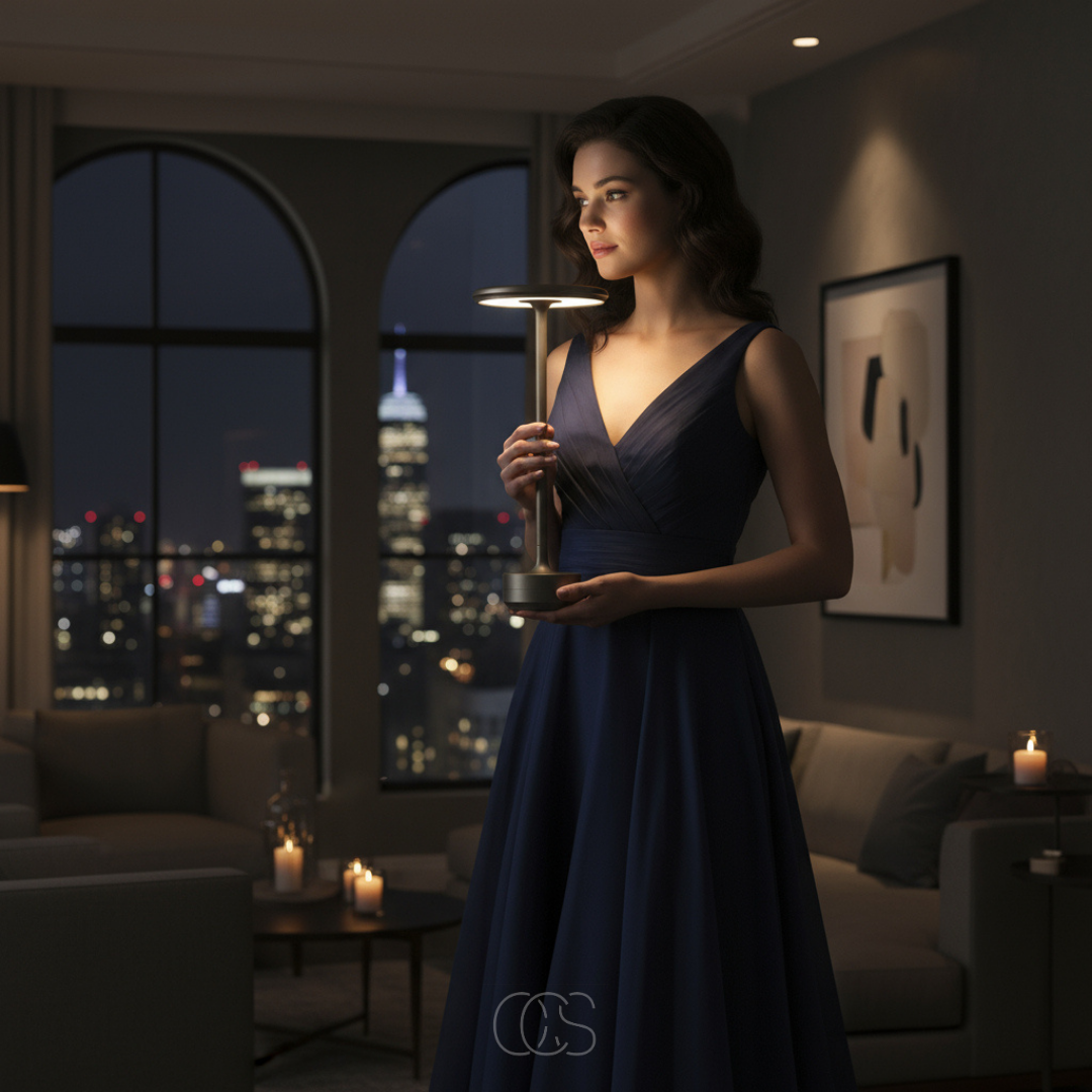 Lampada da Tavolo Wireless di Lusso - Illuminazione a LED