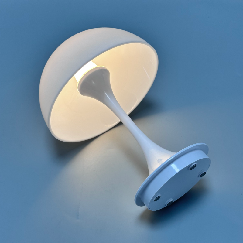 Lampada da Tavolo a LED Regolabile a Forma di Fungo con Dimmer Touch