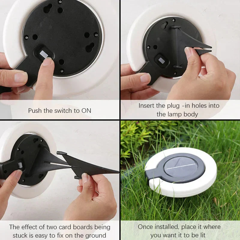 Lampada da Giardino Solare | Orientabile a 360 Gradi | Accensione Automatica al Crepuscolo | SolarPivot