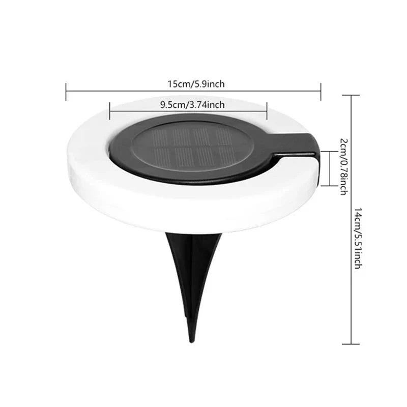 Lampada da Giardino Solare | Orientabile a 360 Gradi | Accensione Automatica al Crepuscolo | SolarPivot