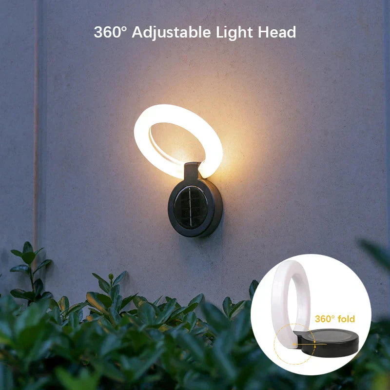 Lampada da Giardino Solare | Orientabile a 360 Gradi | Accensione Automatica al Crepuscolo | SolarPivot