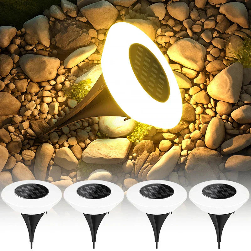 Faro Solare da Giardino | Accensione Automatica al Crepuscolo | Illuminazione Uniforme | GiardinoLuce