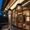 Lanterna a Campana Solare | Rattan Boho | Resistente alle Intemperie | NatureLume
