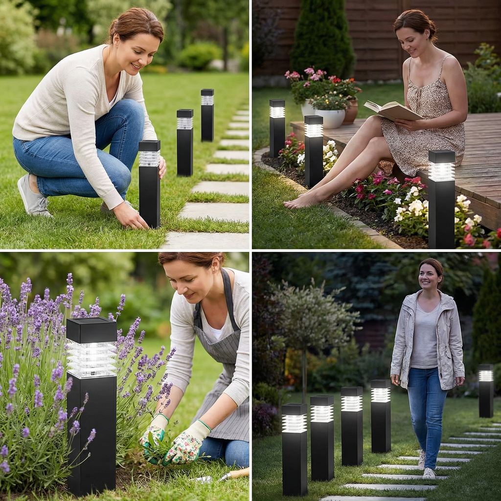 Solar-LED Luci da Giardino | Impermeabili | Automatiche | SolarPath