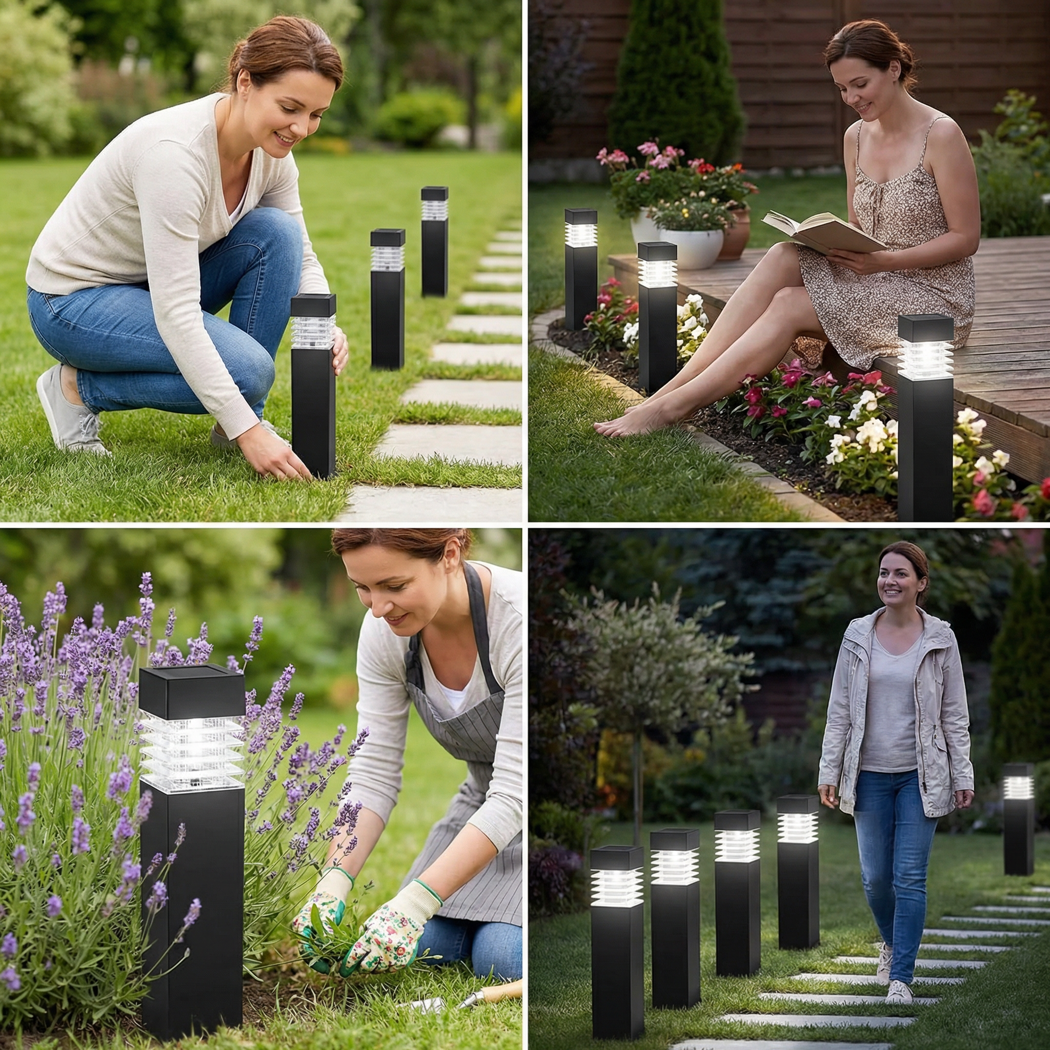 Solar-LED Luci da Giardino | Impermeabili | Automatiche | SolarPath