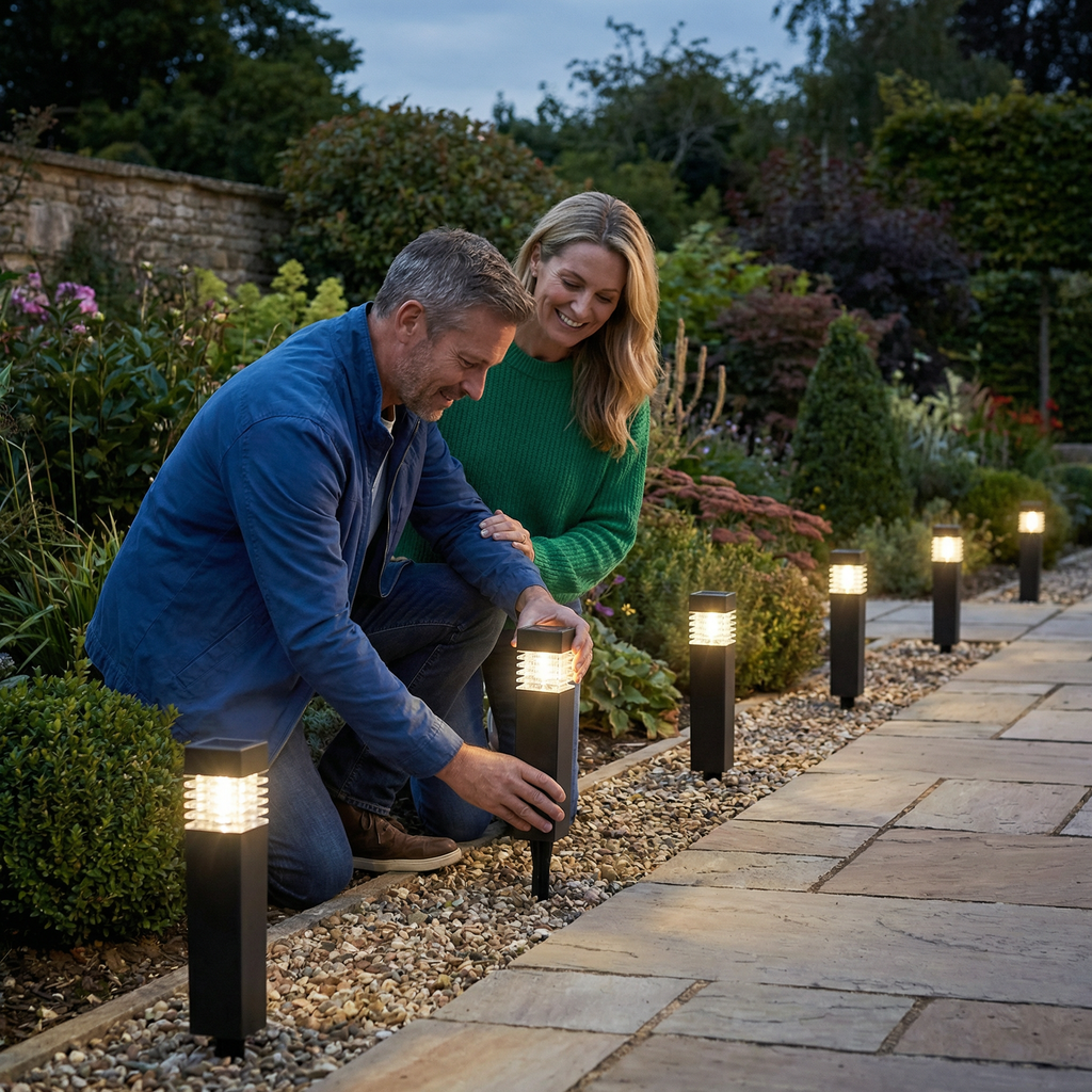 Solar-LED Luci da Giardino | Impermeabili | Automatiche | SolarPath
