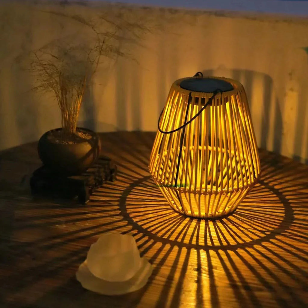 Lanterna Solare | Sensore Crepuscolare | Boho Rustico | DuskGlow