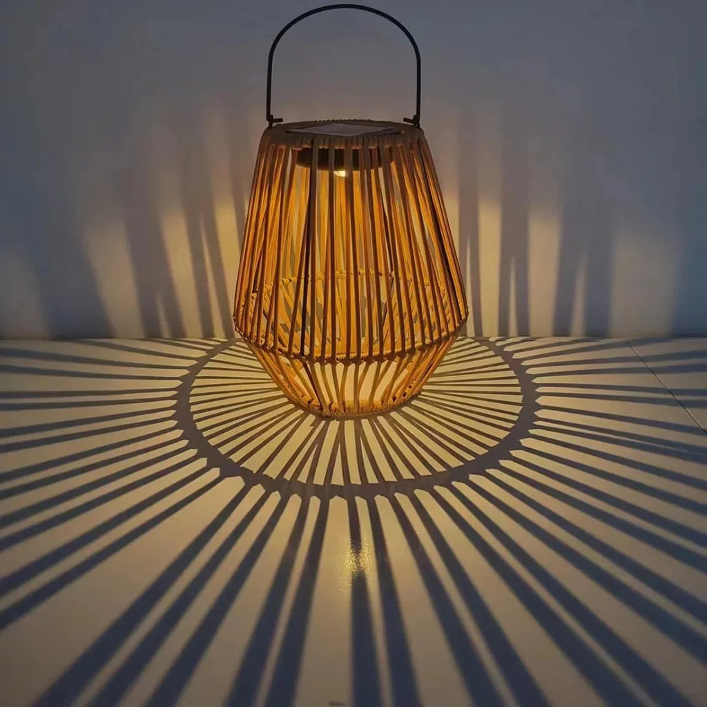 Lanterna Solare | Sensore Crepuscolare | Boho Rustico | DuskGlow