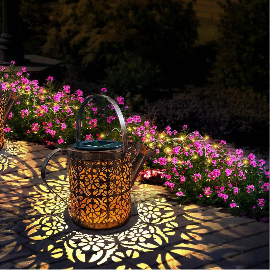 Lampada da Giardino Solare con Stile di Annaffiatoio Cascante