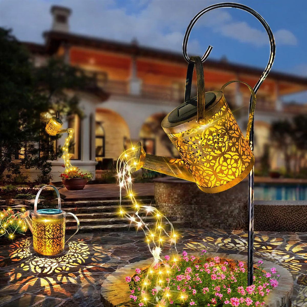 Lampada da Giardino Solare con Stile di Annaffiatoio Cascante
