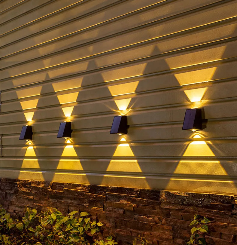 Lampada da Parete Solare | Senza Fili & Automatica | IP65 Resistente alle Intemperie | LumaRay Solar