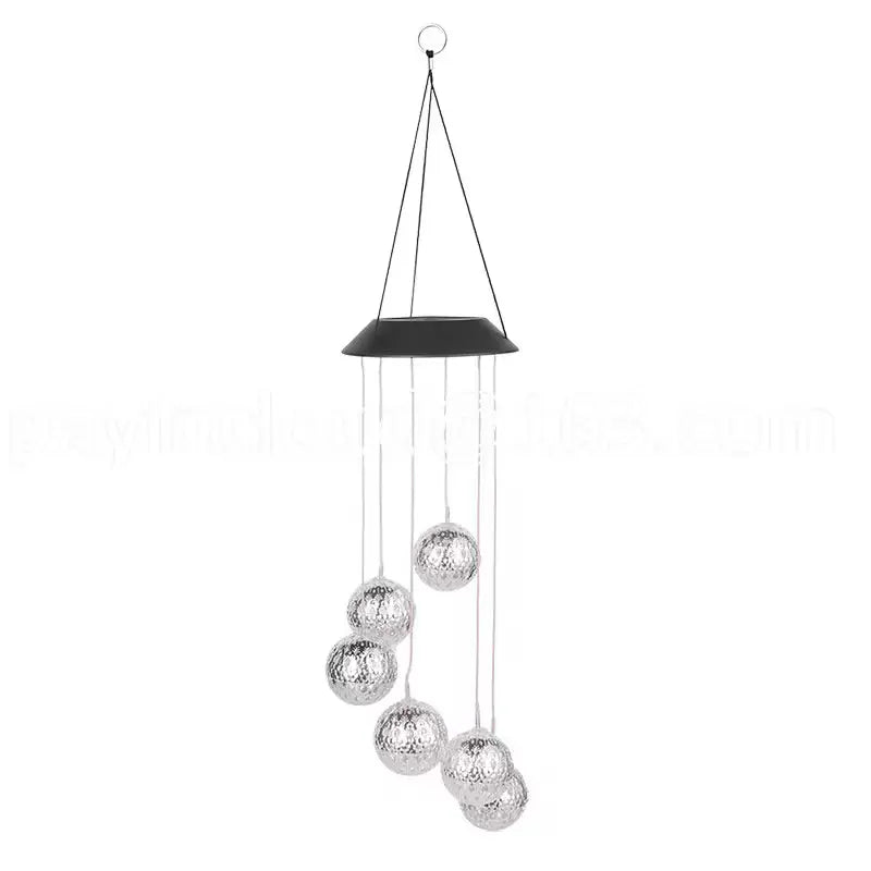 Solar-Windspiel | Illuminazione LED a cambio colore | Interruttore crepuscolare automatico | SolarSway