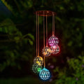 Solar-Windspiel | Illuminazione LED a cambio colore | Interruttore crepuscolare automatico | SolarSway