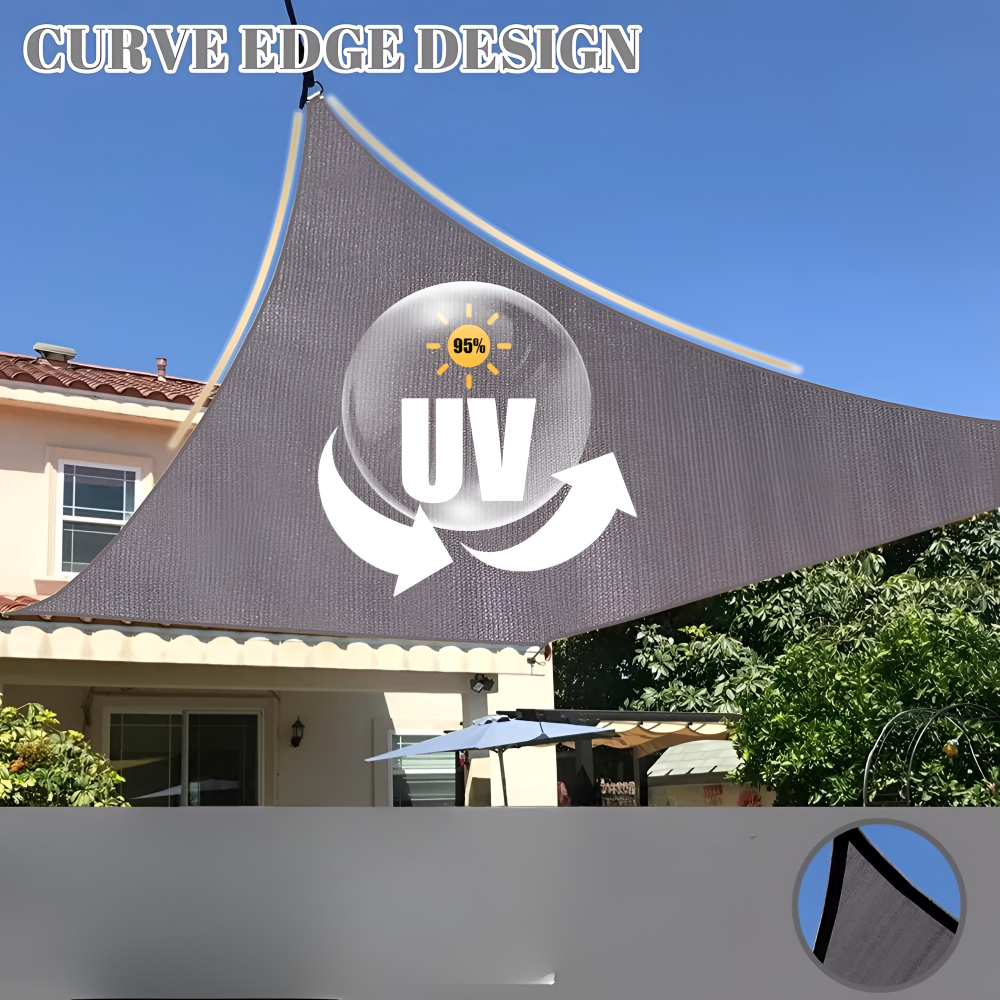 Tenda da Sole Rettangolare Impermeabile | Tessuto Outdoor Impermeabile | Protezione UV | SkyCover