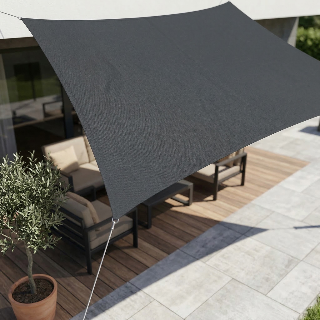 Tenda da Sole Rettangolare Impermeabile | Tessuto Outdoor Impermeabile | Protezione UV | SkyCover