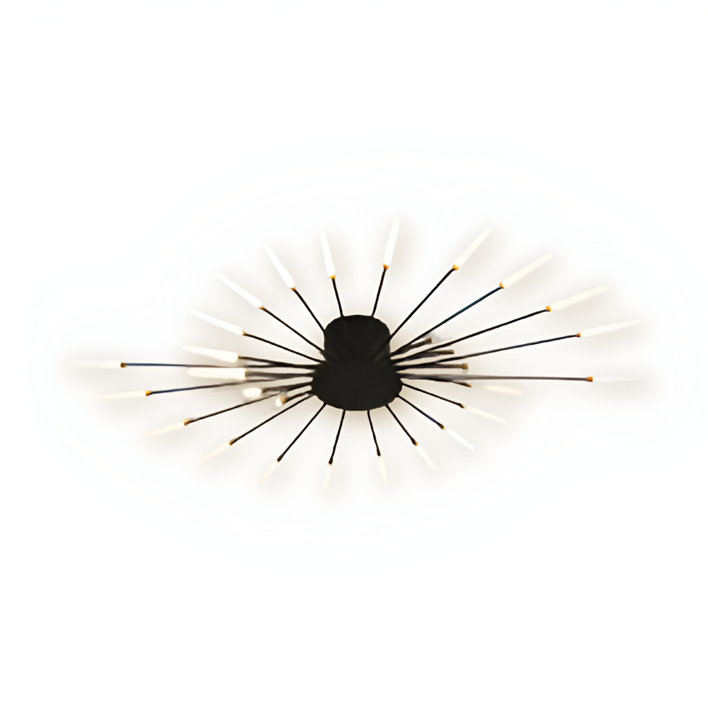 AureaSpiral – Lampada da soffitto LED di lusso con design ispirato ai fuochi d'artificio