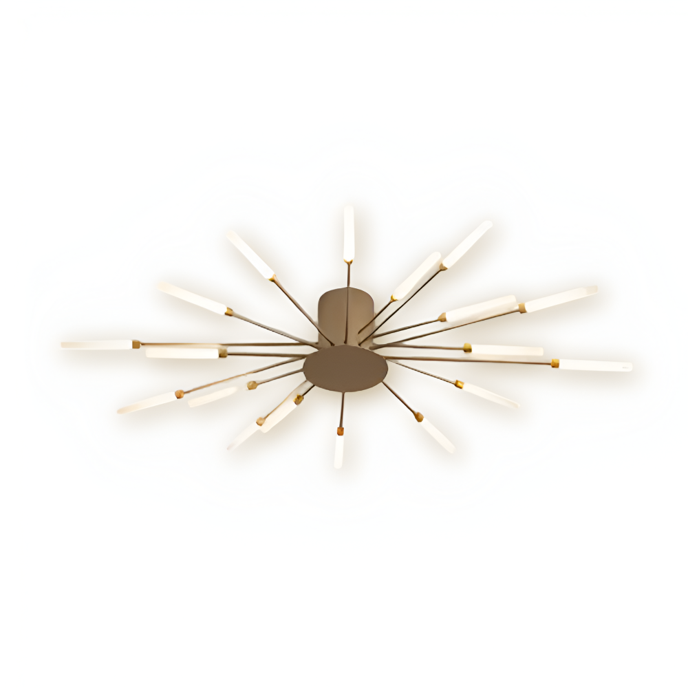 AureaSpiral – Lampada da soffitto LED di lusso con design ispirato ai fuochi d'artificio