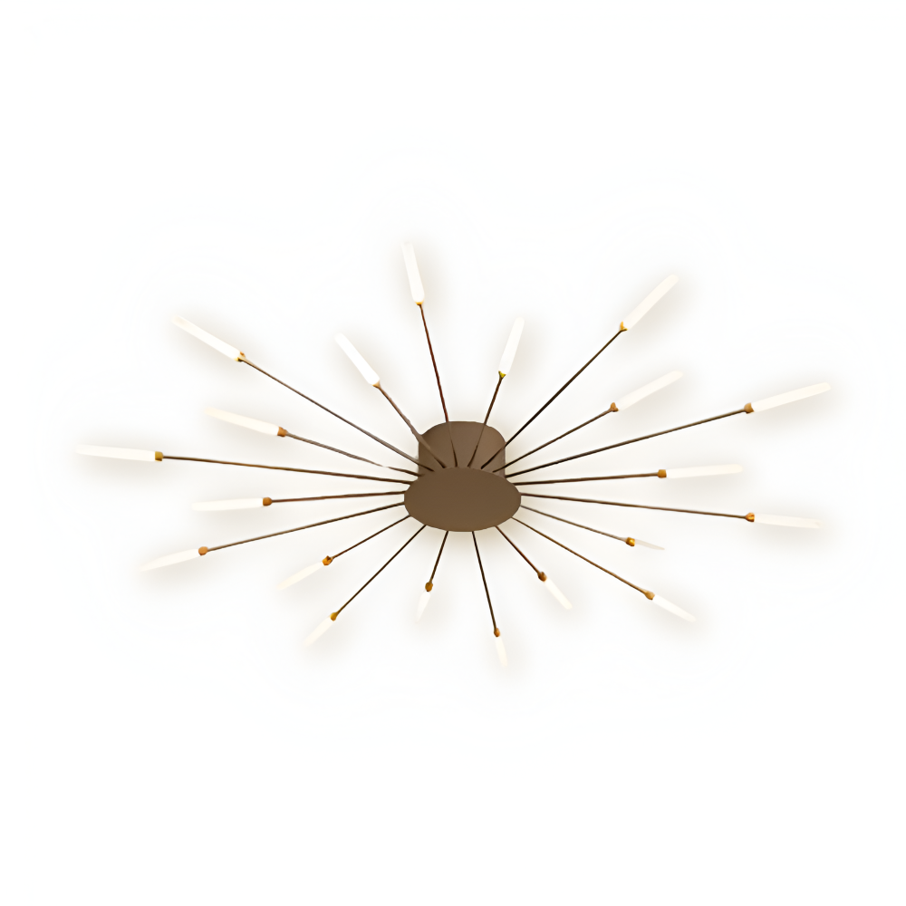 AureaSpiral – Lampada da soffitto LED di lusso con design ispirato ai fuochi d'artificio