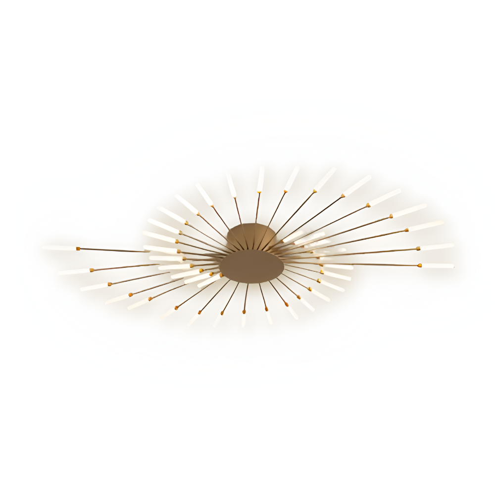 AureaSpiral – Lampada da soffitto LED di lusso con design ispirato ai fuochi d'artificio