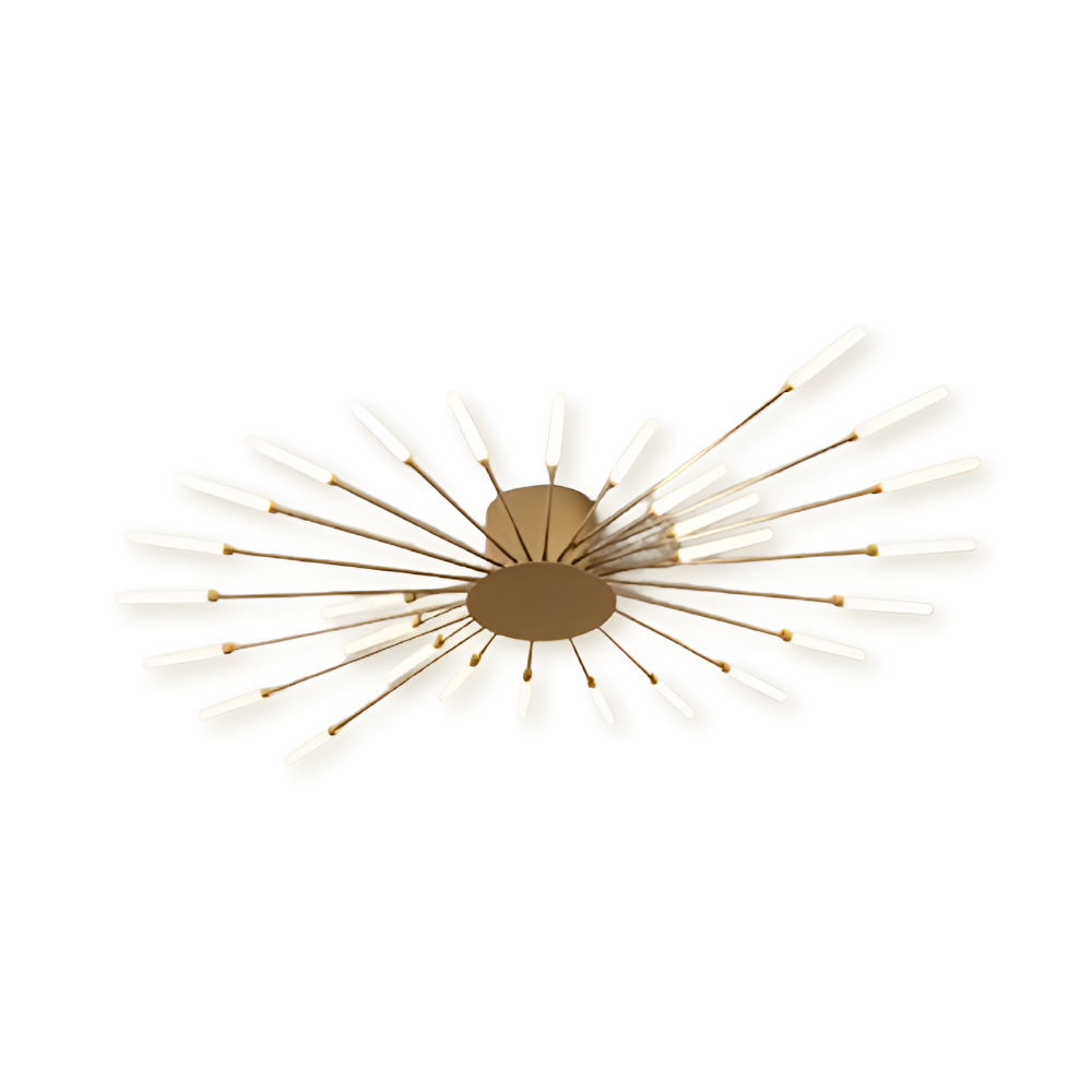 AureaSpiral – Lampada da soffitto LED di lusso con design ispirato ai fuochi d'artificio