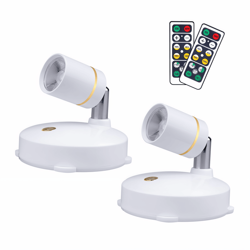 SpotMaster – Faretti LED dimmerabili con illuminazione accentuata senza fili