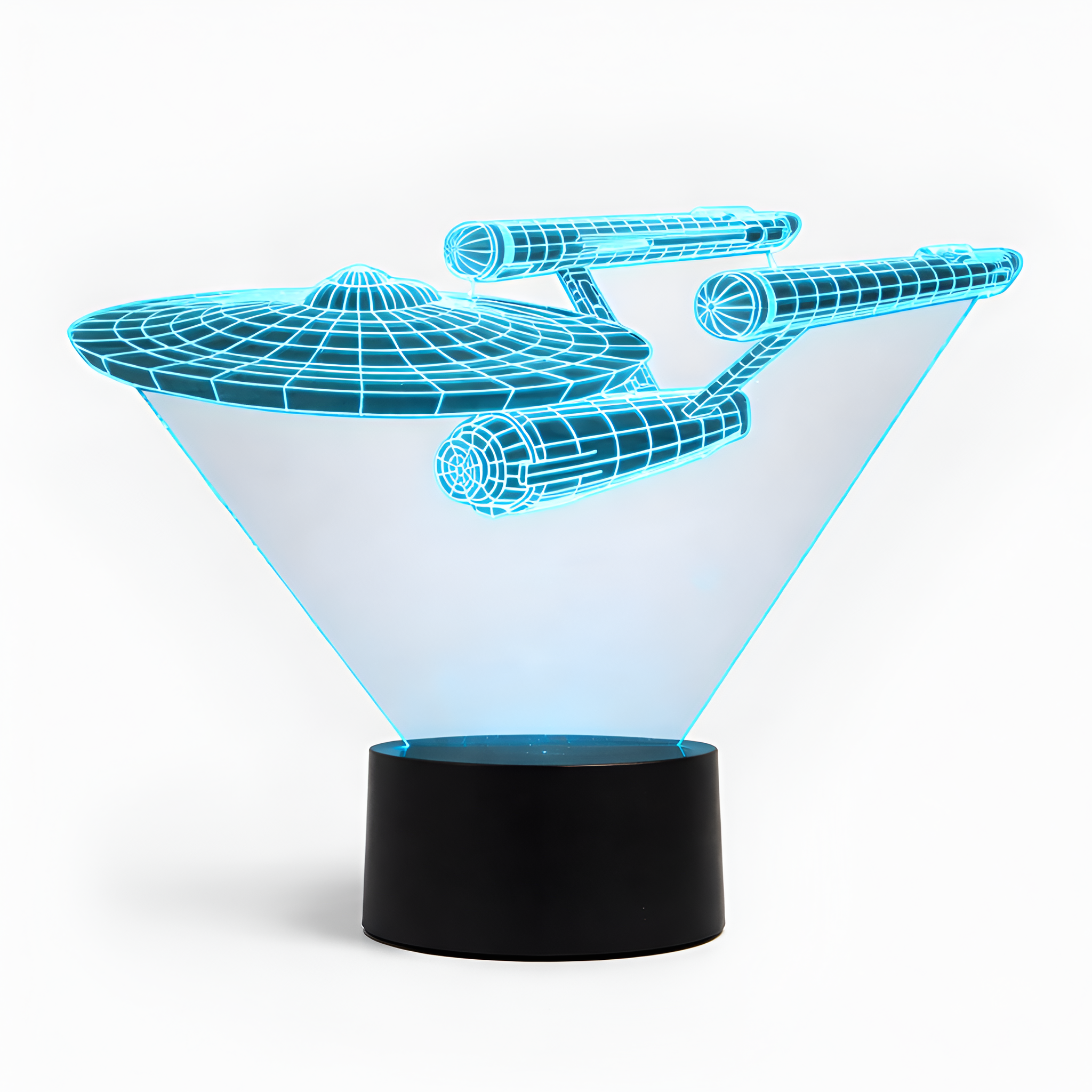 Holly - Lampada LED “Illusione ottica astronave”