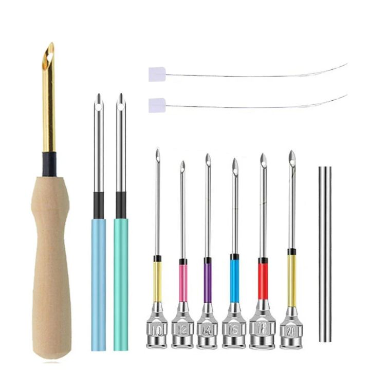 Stickset | Tecnica di ricamo precisa | Manico ergonomico Comfort | StitchSage