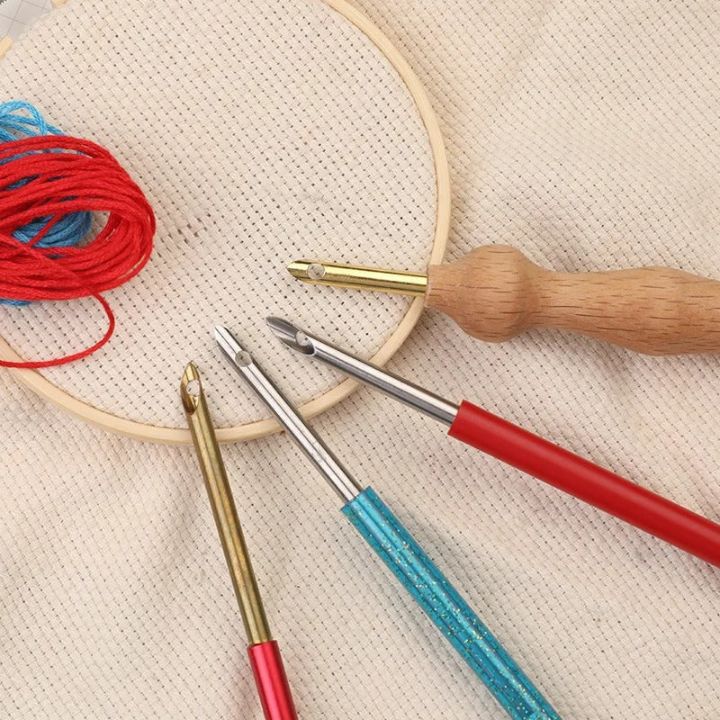 Stickset | Tecnica di ricamo precisa | Manico ergonomico Comfort | StitchSage