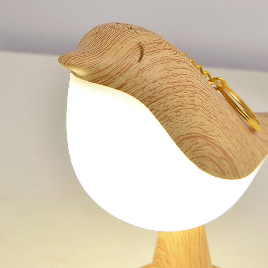 Uccello Lumi - Lampada da tavolo elegante con motivo di uccello e illuminazione LED – Illuminazione d'arredo elegante per ogni stanza