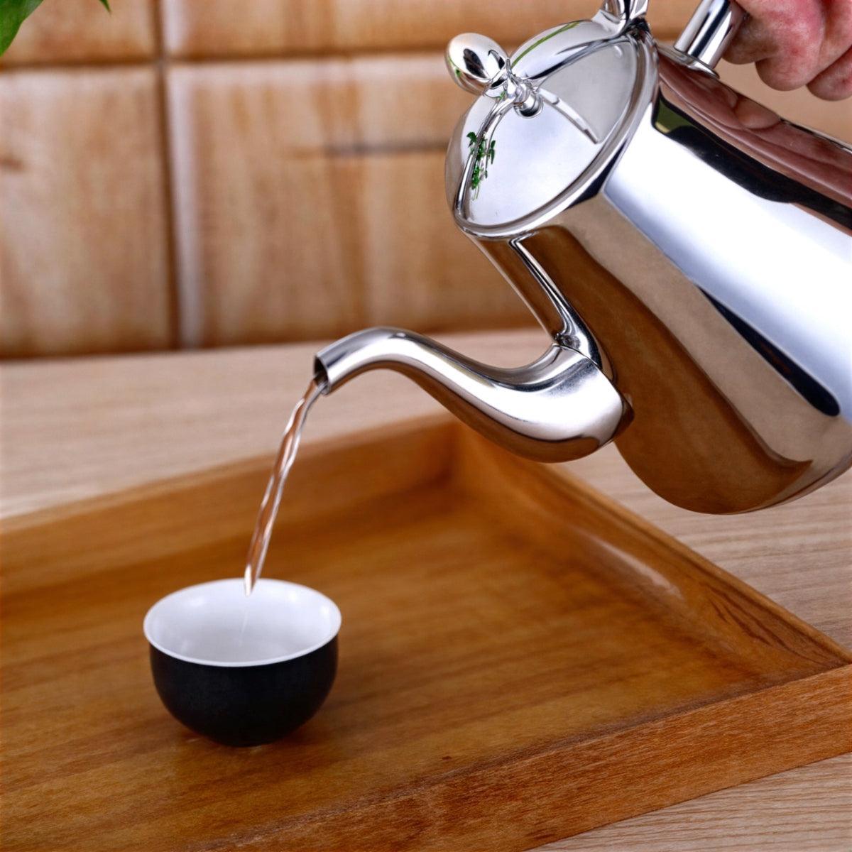 Bollitore per Tè da Induzione con Filtro Integrato per Bollire l'Acqua