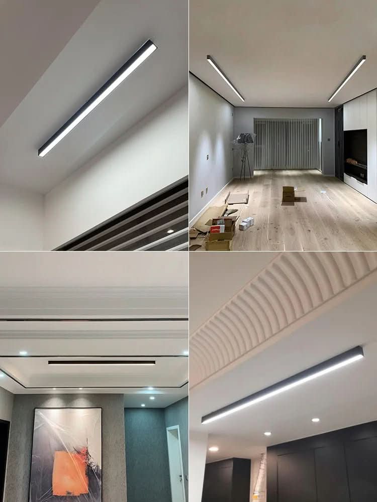 Lampada da soffitto minimalista con design scandinavo e potente luminosità