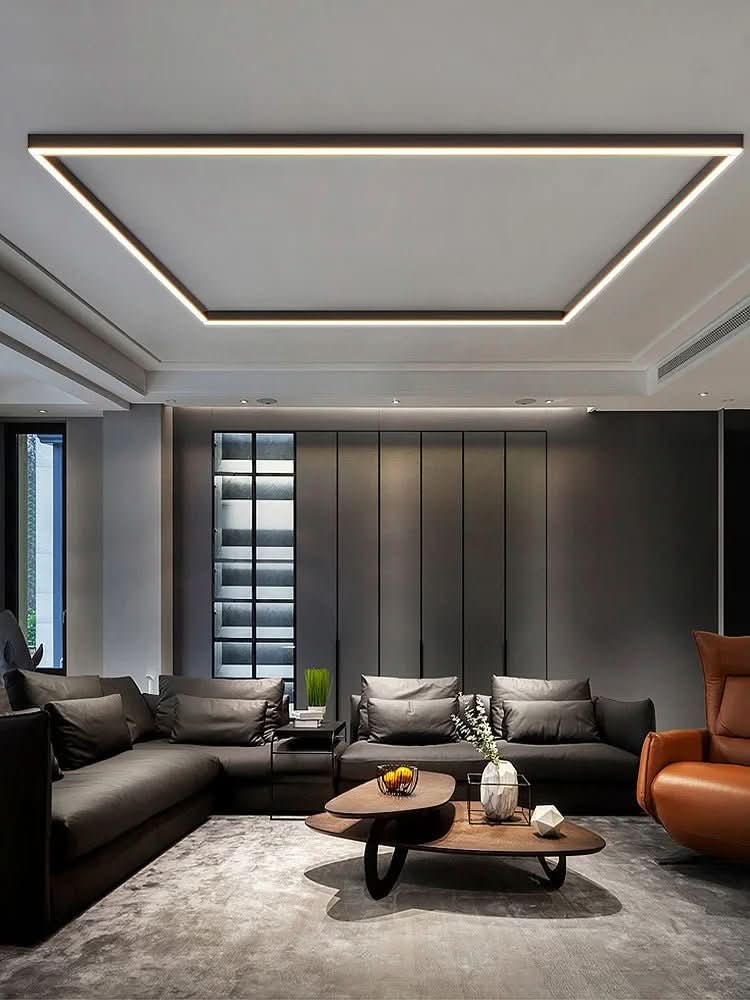 Lampada da soffitto minimalista con design scandinavo e potente luminosità