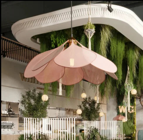 Lampadario a Forma di Fiore – Lampada da Soffitto di Design con Illuminazione Atmosferica