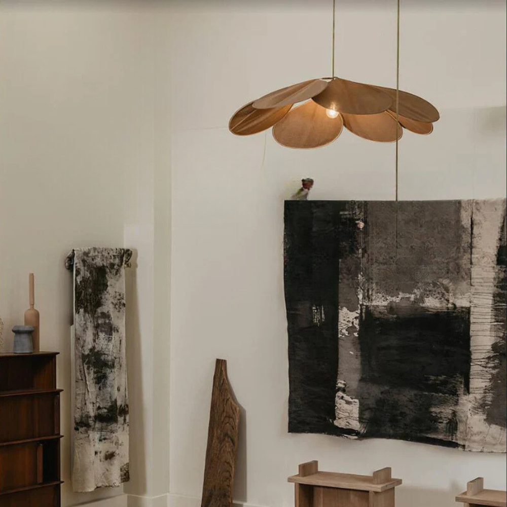Lampadario a Forma di Fiore – Lampada da Soffitto di Design con Illuminazione Atmosferica