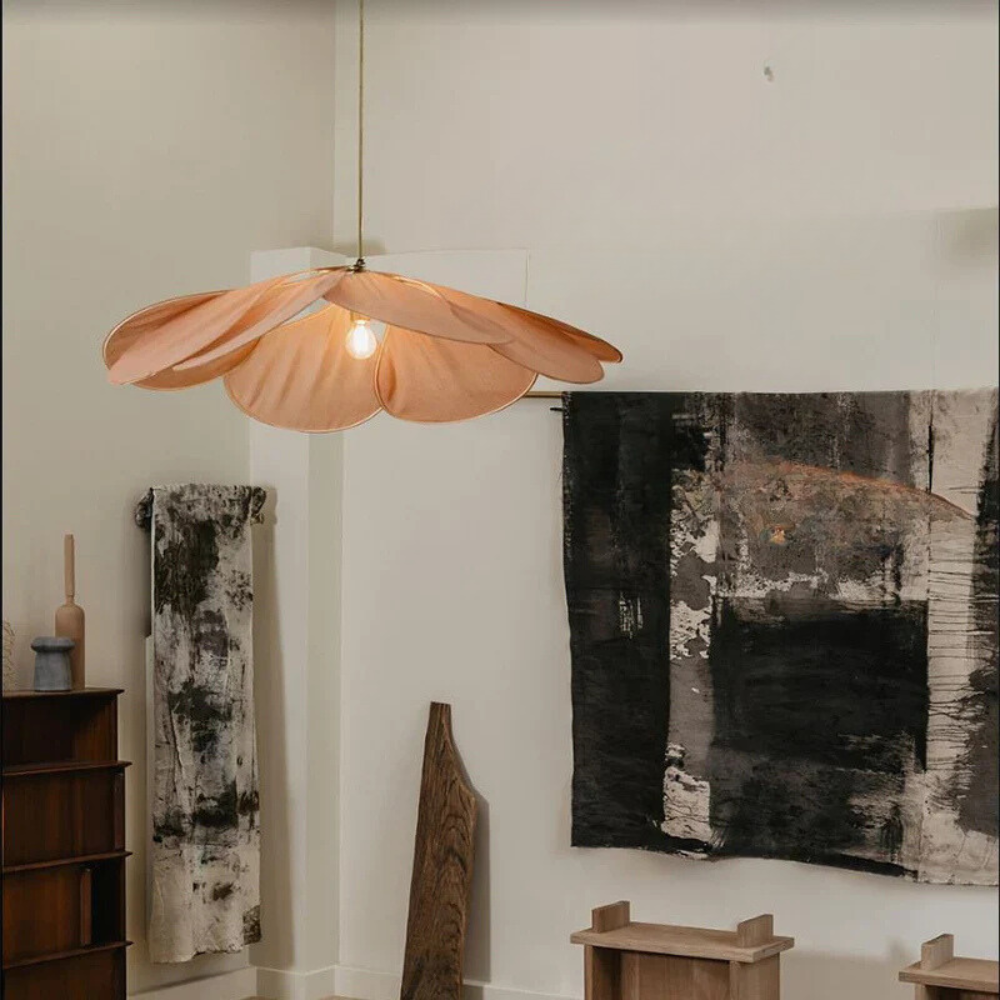 Lampadario a Forma di Fiore – Lampada da Soffitto di Design con Illuminazione Atmosferica