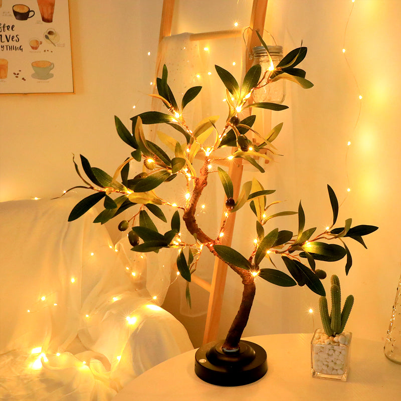 Lampada da Tavolo LED a Forma di Albero