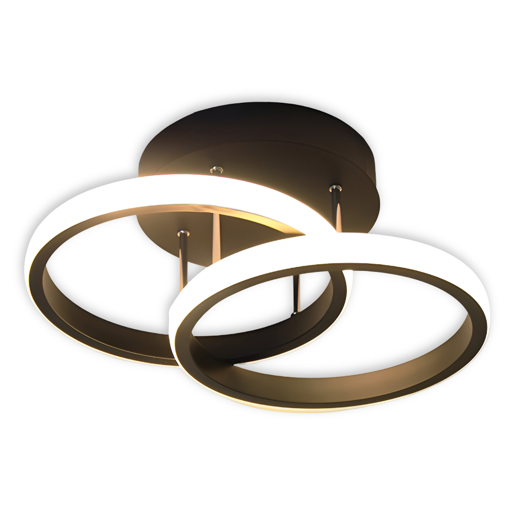 AeroSwirl – Lampada da Soffitto LED Artistica con Design Vorticoso