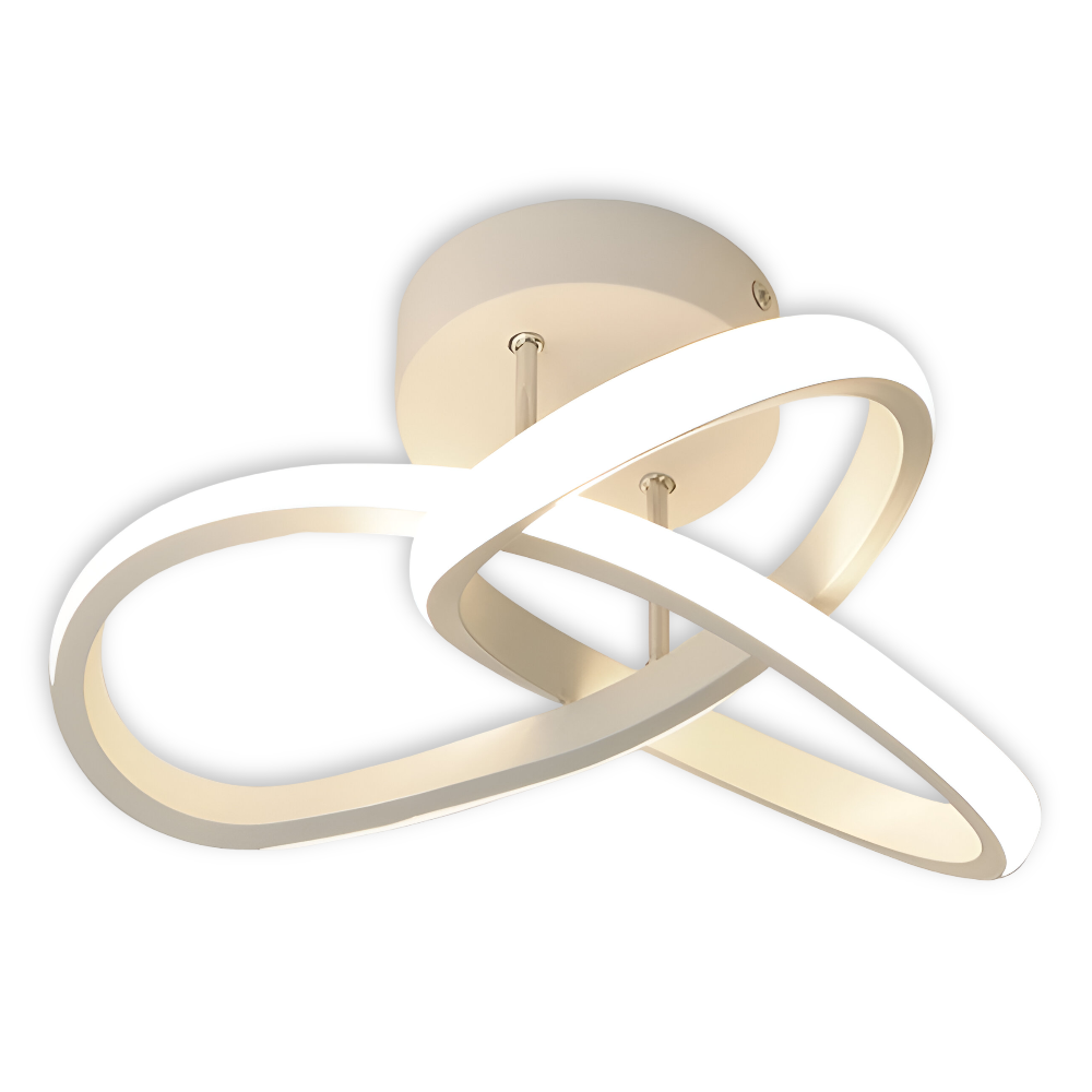 AeroSwirl – Lampada da Soffitto LED Artistica con Design Vorticoso