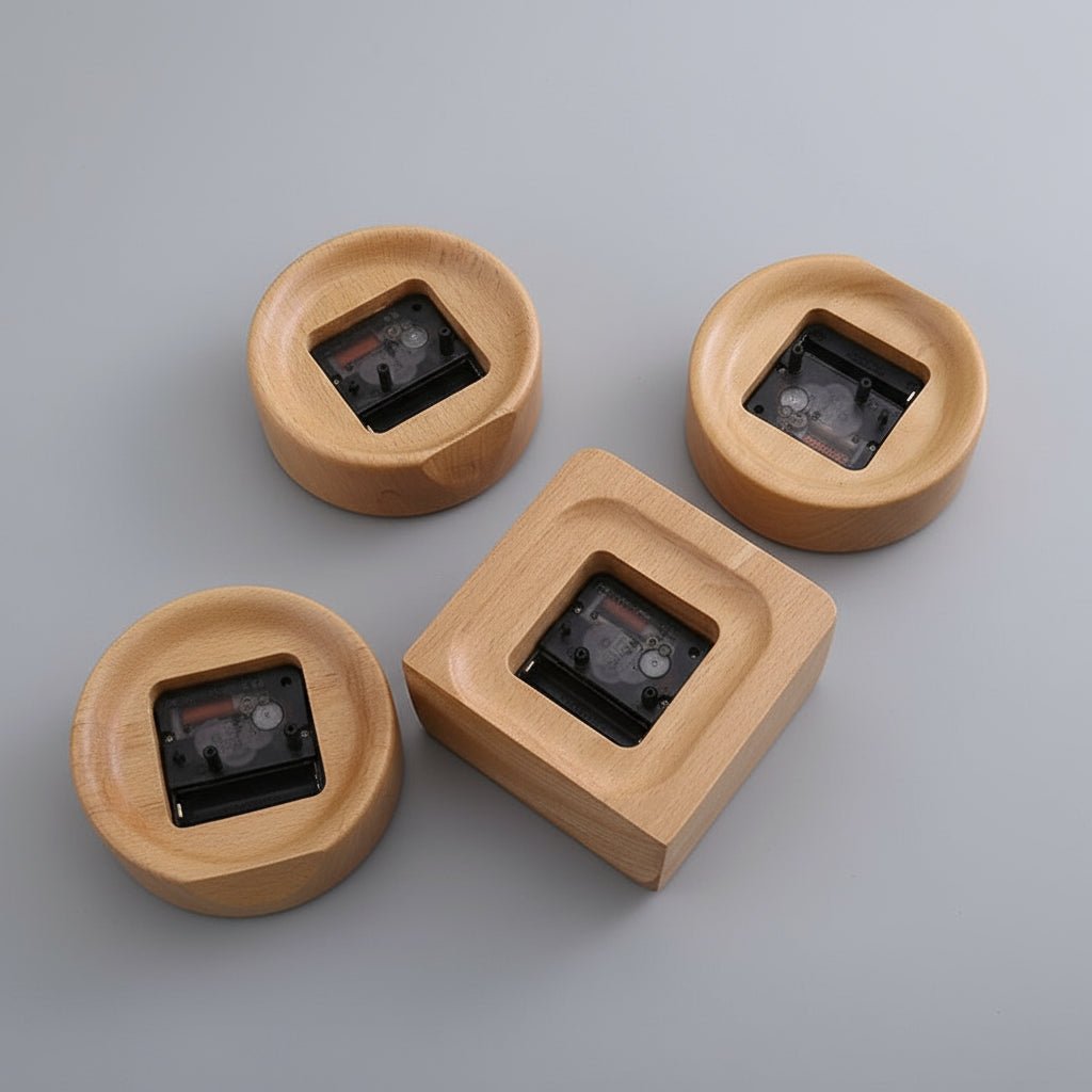 WOODMORN – Sveglia elegante in legno di faggio per una casa stilosa