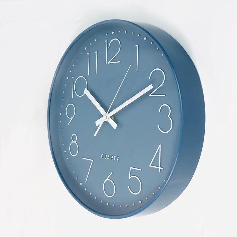 SMOOTHTIME – Orologio da parete silenzioso da 12 pollici, non ticchettante per decorazioni moderne