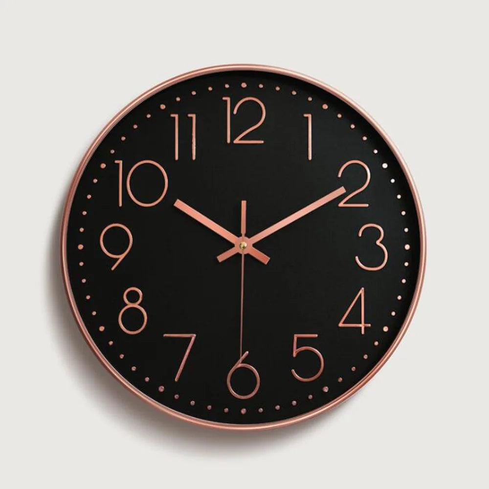 SMOOTHTIME – Orologio da parete silenzioso e non ticchettante da 12 pollici per un arredamento moderno