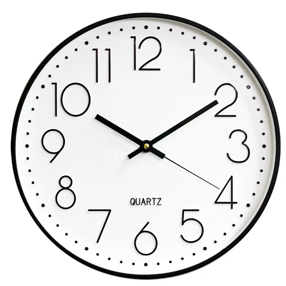 SMOOTHTIME – Orologio da parete silenzioso da 12 pollici, non ticchettante per decorazioni moderne